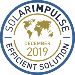 Zaphiro Solar Impulse Efficient Solution Label